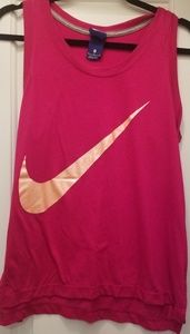 Nike pink size Medium muscle tank